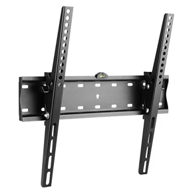 Afbeelding van RICOO N2144 tv muurbeugel plat kantelbaar universele bevestiging 32 65 inch (81 165 cm) OLED LCD LED gebogen display VESA 400 x zwart