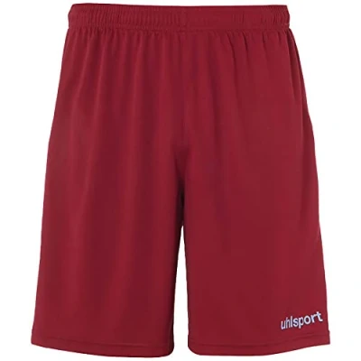 Afbeelding van Uhlsport Center Basic Short Kinderen Bordeaux / Hemelsblauw Maat: 164