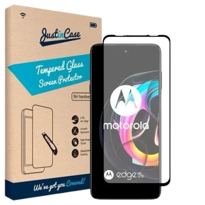 Afbeelding van Just in Case Gehard Glas Edge to Screenprotector Motorola 20 Lite