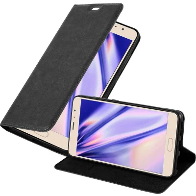 Afbeelding van Cadorabo Hoesje geschikt voor Xiaomi RedMi PRO in ZWARTE NACHT Beschermhoes met magnetische sluiting, standfunctie en kaartvakje Book Case Cover Etui