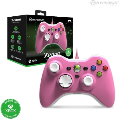 Afbeelding van Hyperkin Xenon wired controller voor Xbox Series XS / XBOX1 Windows 1110 (roze)
