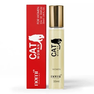 Afbeelding van Nomi Perfume Cat Women Eau de Parfum voor dames, 33 ml, met 20% geuroliën, bloemenverfijning en houtachtige diepte, langdurige geur