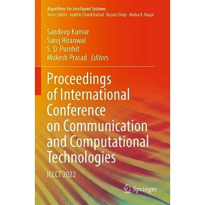 Afbeelding van Algorithms for Intelligent Systems Proceedings of International Conference on Communication and Computational Technologies