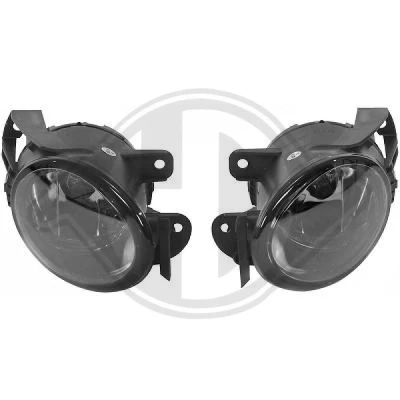 Afbeelding van DIEDERICHS 2247688 Mistlampenset VOLKSWAGEN: Passat B6 Variant