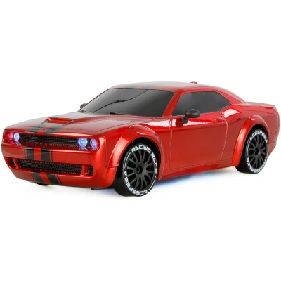 Afbeelding van Amewi 1:20 RC modelauto voor beginners Elektro Straatmodel Muscle Car Onroad/Drift Rood 4WD RTR 2,4 GHz Met lichteffect, Incl. accu en laadkabel