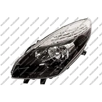 Afbeelding van PRASCO RN0364904 Koplampen Links H7, H1 Zonder afregelmotor voor LWR RENAULT: GRAND SCENIC 3, 3