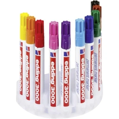 Afbeelding van Viltstift edding 3000 rond 1.5 3mm assorti set à 10 stuks