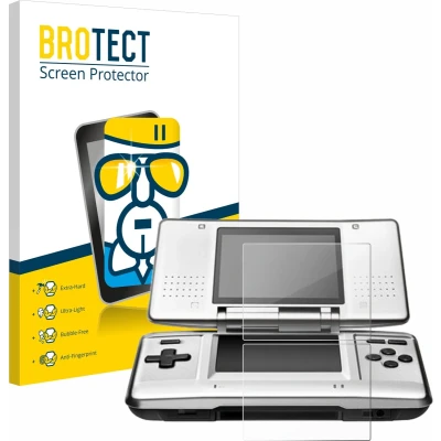 Afbeelding van BROTECT AirGlass kogelwerende glasfolie (DSi XL), Andere spelaccessoires, Transparant