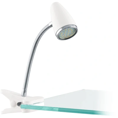 Afbeelding van EGLO Riccio 1 klemspot lichts wit/chroom