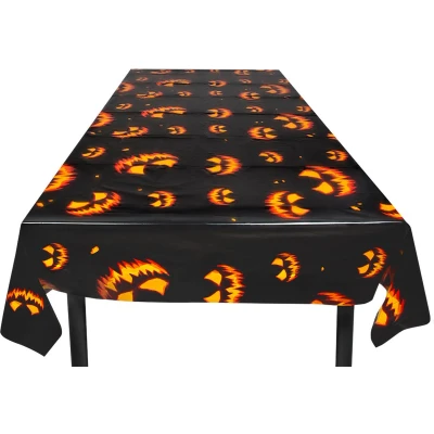 Afbeelding van Tafelkleed Halloween Creepy Pumpkin per stuk