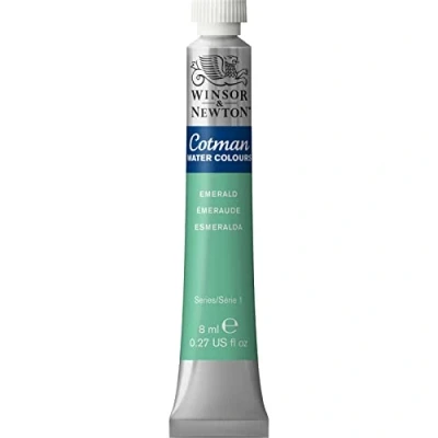 Afbeelding van Winsor &amp; Newton Cotman Aquarelle Tube 8 ml smaragdgroen