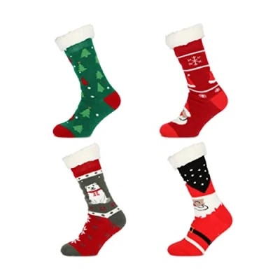 Afbeelding van HomeSocks Antislip Kerstsokken met de Kerst Sneeuwman