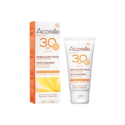 Afbeelding van ACORELLE Getinte zonnecrème SPF 30, 50 ml