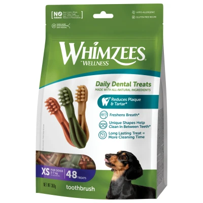 Afbeelding van Whimzees Tandenborstel XS 6,5 CM 48 ST (102651)