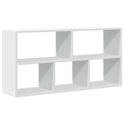 Afbeelding van vidaXL Wandschap 100x25x50 cm bewerkt hout wit