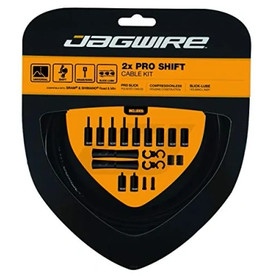 Afbeelding van Jagwire Schakelkabelset Sram/shimano Zwart