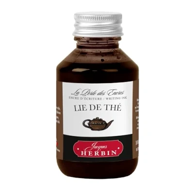 Afbeelding van Jacques Herbin 17044T fles met schrijfinkt 100 ml vulpennen, rollerball pennen thee