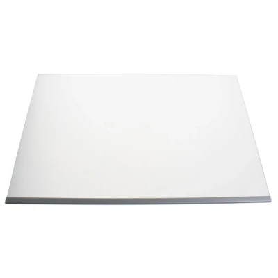 Image de Plaque en verre Whirlpool Indesit 480132101129 réfrigérateur congélateur combiné C00318918 boven groentelade z. sierlijst
