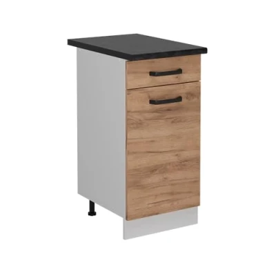 Afbeelding van Vicco Keukenkast R Line Goldkraft eiken 40 cm AP antraciet