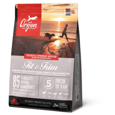 Afbeelding van Orijen Whole Prey Fit &amp; Trim Dog Kip&amp;Kalkoen&amp;Vis Hondenvoer 2 kg