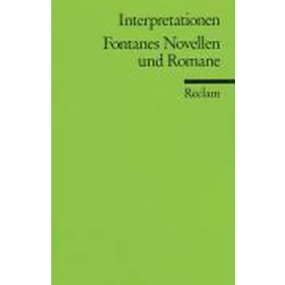 Afbeelding van Fontanes Novellen und Romane. Interpretationen