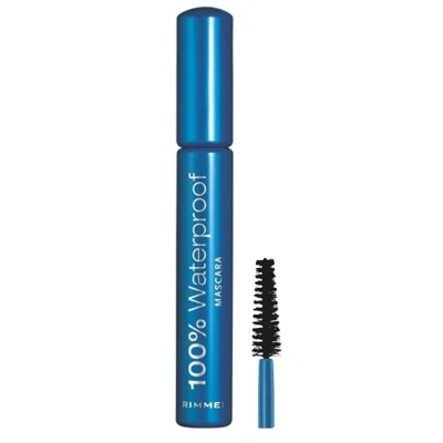 Afbeelding van 1+1 gratis: Rimmel 100% Waterproof Mascara 001 Black 8 ml
