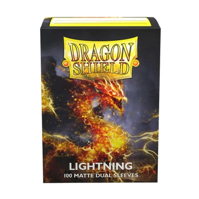 Afbeelding van Dragon Shield Sleeves Dual Matte Lightning (100 stuks)