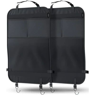 Afbeelding van LIONSTRONG® Achterbank organizer voor kinderen, waterdicht, autorugleuningbescherming autostoelorganizer, autostoelbescherming, basic autorugleuning
