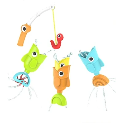 Afbeelding van Yookidoo Baby Badspeeltje Vissen Vangen Fishing set