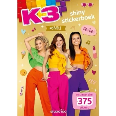 Afbeelding van K3 : stickerboek Shiny stickers