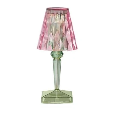 Afbeelding van Kartell Battery Oplaadbare Tafellamp Pastel Pink / Mint Green