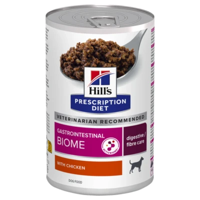 Afbeelding van Hill&#039;s Prescription Diet Gastrointestinal Biome Digestive Care Hondenvoer Kip 370 g