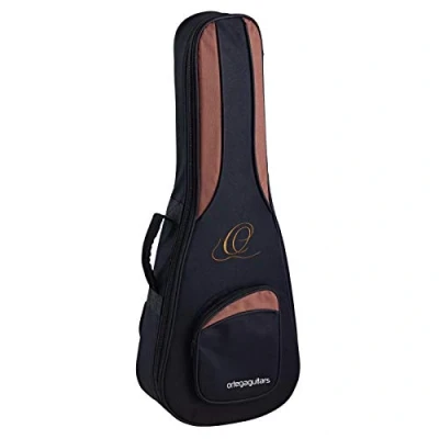 Image de Ortega Guitars Housse Pro Series Ukulélé Baryton Hauteur 78 cm Sangle de Maintien Manche Renforcée Bretelles Nylon, Noir (OUGB BS)