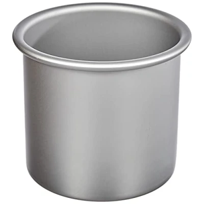 Afbeelding van Decora 0062610 taartvorm rond 10 x H aluminium