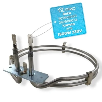 Afbeelding van DL pro Heteluchtverwarmingselement 1800 W 230 V voor Beko Blomberg 262900063 262900074 Kaneta 3118