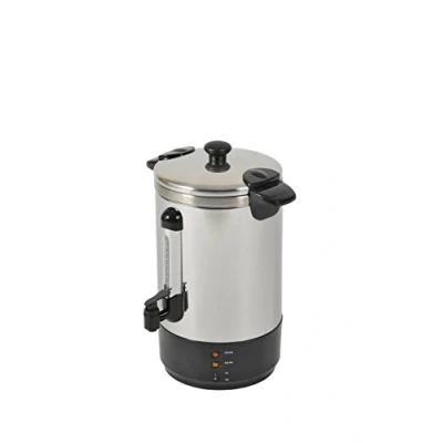 Afbeelding van Kitchen Chef ZJ 150 Professionele koffiepercolator 15L Pro 80/100 kopjes roestvrij staal