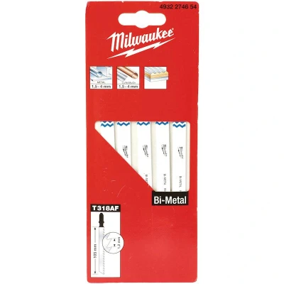 Afbeelding van Milwaukee decoupeerzaagblad T318AF (5st)