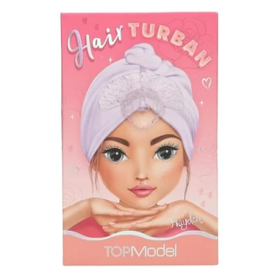 Image de Dessin et coloriage enfant Top Model Turban pour cheveux Beauty and Me