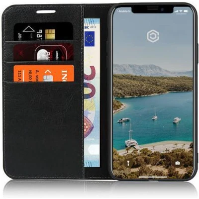 Afbeelding van Casecentive Leren Wallet case Luxe iPhone 11 Pro Max zwart