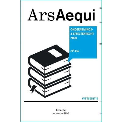 Afbeelding van Ars Aequi Wetseditie Ondernemings &amp; effectenrecht 2020