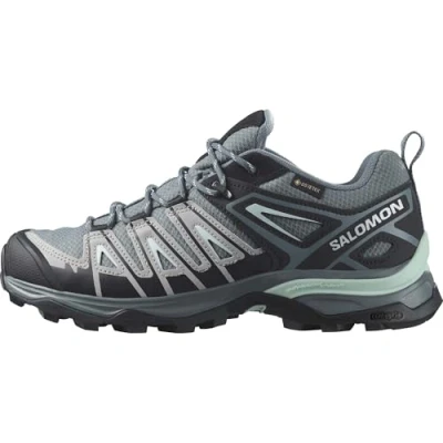 Afbeelding van Salomon X Ultra Pioneer GTX Outdoorschoenen, Dames, Maat: 39 1/3, Stormy weather/alloy/yucca Leer en textiel