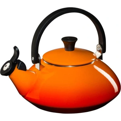 Afbeelding van Le Creuset Fluitketel Zen Oranjerood 1.5 Liter