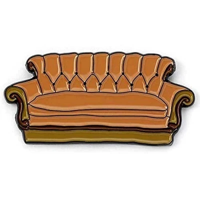 Afbeelding van Friends Carat Shop sofa pin badge tv serie, één maat, Metaal, Geen edelsteen, edelsteen