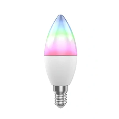 Afbeelding van WOOX R9075 Smart RGB LED Bulb, WiFi, E14, CCT, Google Assistant &amp; Amazon Alexa