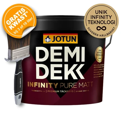 Afbeelding van Jotun Infinity Pure Matt 3 Liter Wit Binnenlak Dekkend