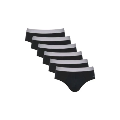 Afbeelding van Sloggi GO ABC 2 0 6P Slip, Heren, Maat: Small, Black