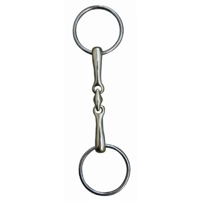 Afbeelding van HKM Watertrens Dubbel Gebroken Rvs 16mm 70/125