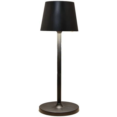 Afbeelding van Solar tafellamp 31x11 cm zwart Annas collection