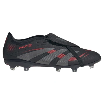 Afbeelding van Adidas Predator Pro FG JR3108 Voetbalschoenen Heren Core Black Grey Four Lucid Red EU 40 23 Zwart
