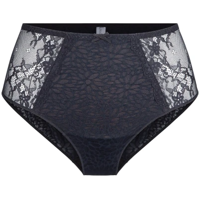 Afbeelding van Lingadore Daily HIGH Waist Slip, Dames, Maat: 5XL, Schwarz nude